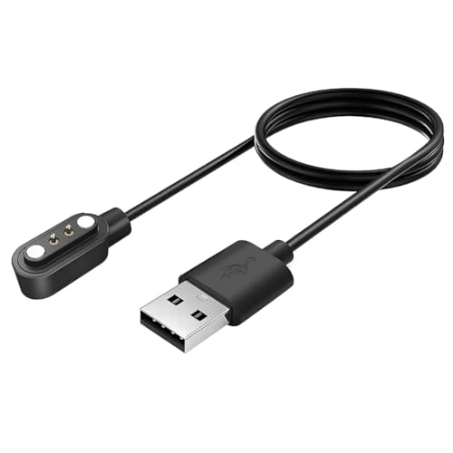 Image of fire boltt Smartwatch USB All Type Charging Compatible With Boat, FIRE BOLTT, Noise, Dizo, Beatxp, Fast-Track & All 2 Pin Charger Watches (Cable Only), Black