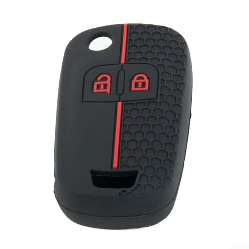 Funda de silicona para llave de coche Opel de 2 botones, compatible con Corsa D E y Astra J, protector de carcasa de mando a distancia