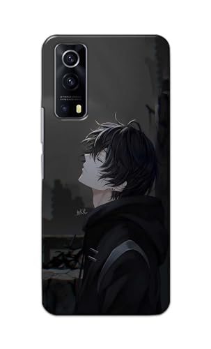 Image of PRINTFIDAA Plastic Printed Hard Back Cover Case For Vivo Y53S | Vivo Iqoo Z3 Back Cover (Famous Anime Cartoon Character) -112, Multicolor