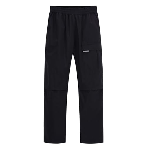 Kids Winter Snow Pants Girls Boys Sherpa Lined Sweatpants Waterproof Trousers Athletic Cargo Pants Hiking Joggers