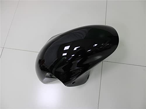 Full Fairing Kit For Suzuki Hayabusa GSXR1300 (1997-2007) - Red Flame Over Black, ABS Plastic Bodywork