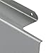 HECASA Rear Roll Pan Compatible with 1967-1972 Ford F100 Pickup Fleetside Models Truck Steel Rollpan with LED, Center Plate Box Electrophoresis