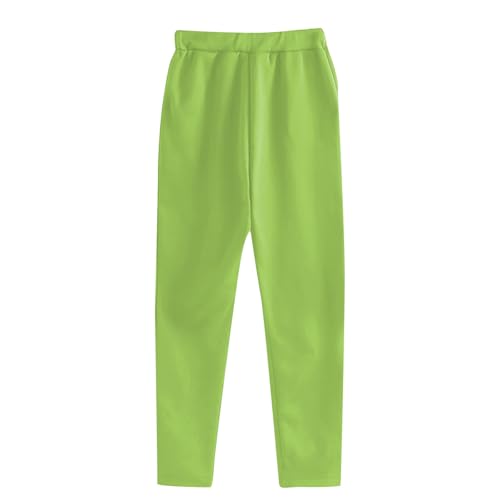 Pantalon de survêtement marron pour femme - Pantalon d'entraînement ample léger et confortable - Taille haute - Cordon de serrage - Pantalon d'incontinence en popeline pour femme, B-ag, S – Image 3