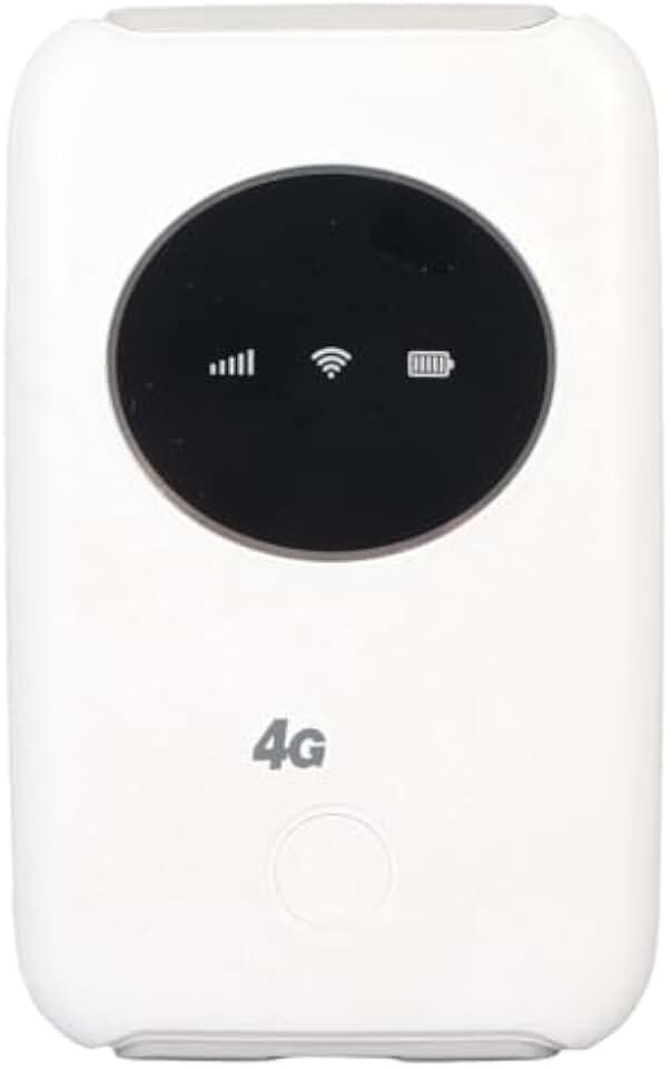 Roteador móvel, modem hotspot 4G LTE 5G 300Mbps até 10 dispositivos, slot SIM, bateria de 3200 mAh, dispositivo portátil para viagens, viagens de negócios, ao ar livre