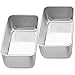 Kastenform 2er Set, Joyfair Edelstahl Brotbackform Toastbrot Backform, Brotform Königskuchenform für Brot / Kuchen / Toast, 23cm x12cmx6cm, Gesund & Ungiftig, Einfach zu Entformen & Spülmaschinenfest