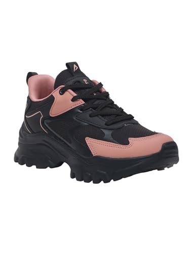 Image of Impakto ChunkFlex Aura Women Chunky Sneaker | Lightweight & Breathable Upper | Comfortable Heel Support | Anti-Skid Outsole for Firm Grip