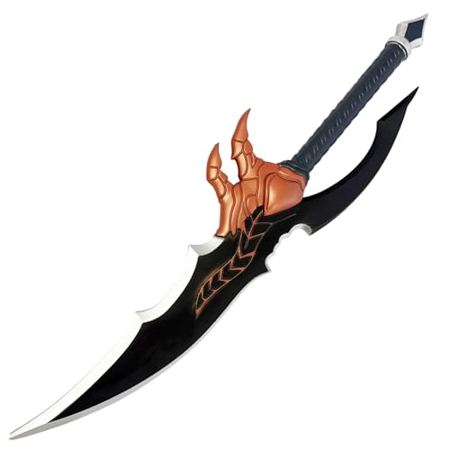 S Leveling Jinwoo Foam Daggers Cosplay Prop Pu Foam Blade Lightweight Safe for Conventions & Halloween Anime Replica Display Chiristmas Gift (Kasaka Venom Fang)
