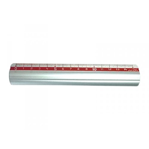 Righello Cm 15 Arda Alluminio C/Riga Colorata Mod