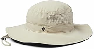 Columbia Unisex Bora Bora II Booney Hat, Moisture Wicking Fabric, UV Sun Protection, Fossil