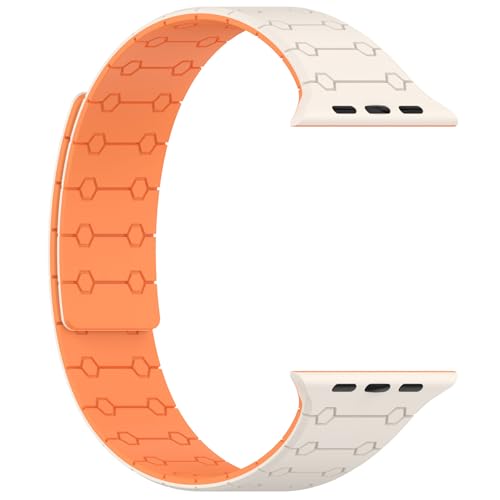 Image of Velour Silicone Watch Strap Compatible with Apple Watch 41mm, 40mm & 38mm, for iWatch Series SE, SE2,10 9, 8, 7, 6, 5, 4, 3 -Sport Loop for Men & Women(Watch Not Included)