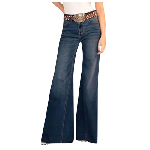 Jean large taille haute confortable pour en finir avec les pantalons trop serrés