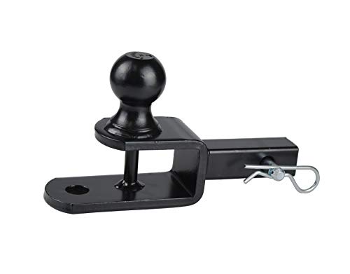 image for TOPTOW ATV/UTV Trailer Hitch Towing Ball Mounts , 2-Inch Ball, Clevis 