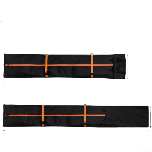 Bolsa de snowboard impermeable con longitud ajustable para proteger tu equipo de esquí de 600D 2