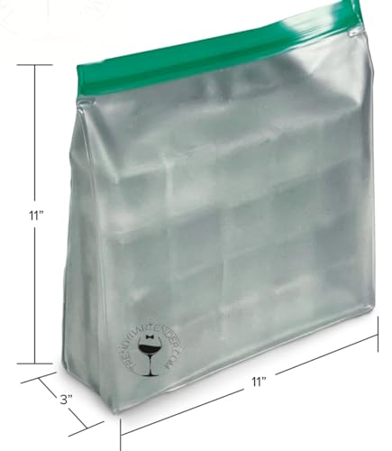 Bolsa para almacenamiento de hielo PEVA, pack de 3 miniatura 2