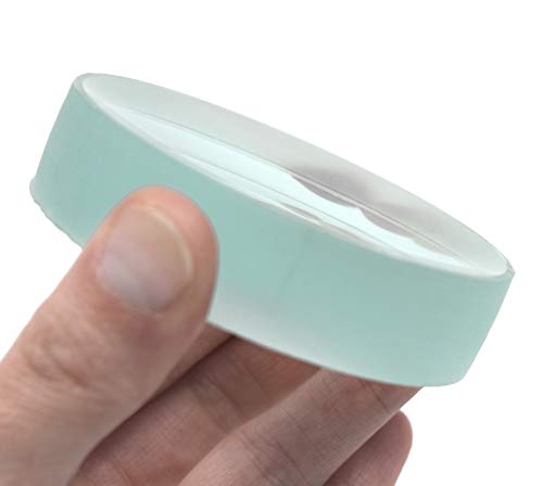 Image of Double Concave Lens, 100mm Focal Length, 3 inch (75mm) Diameter - Spherical, Optically Worked Glass Lens - Ground Edges, Polished - Great for Physics Classrooms - Eisco Labs