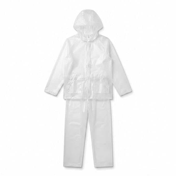 (1 Years Assured Warranty Unisex Waterproof Raincoat with Hood, Lightweight Outdoor Jacket for Travel, Camping, Hiking, Trekking and Recreational Activities-image-11