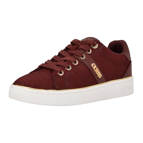 Guess Women's Britz Sneaker, Red 610, 7 by GUESS - Used condition - US$53.68