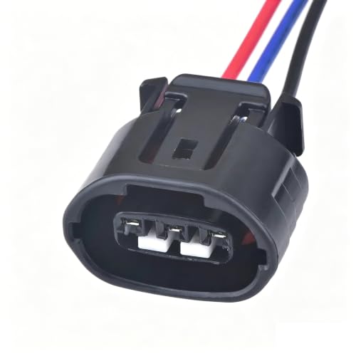 Conector de bobina de encendido 3P 6189-0443 negro hembra para sensor de coche