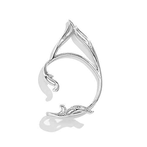 ゴシック様式の耳板非ピアス軟骨登山家耳を包んだビンテージシルバーゴールドイヤリングパンクヒップホップイヤリング