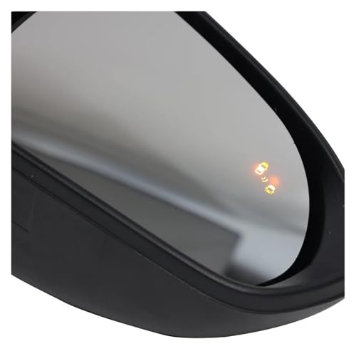 Rétroviseur latéral pour Hyundai Elantra roulant sous la pluie avec miroir chauffant noir