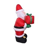 DIKACA Kerstman Speelgoed Kerstversiering Voor Buiten Decor Modellen Speelgoed- Ornament Kerst Versiering Van De Kerstman Partij Aanbod Polyester Rekwisieten Kerstmis Ouderling