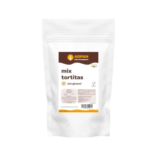 ADPAN – Mix Tortitas Sin Gluten – Preparado para Pancakes Esponjosos y Caseros – Ideal para Desayunos y Meriendas – Fácil de Preparar y con Resultado Profesional (Unidad)