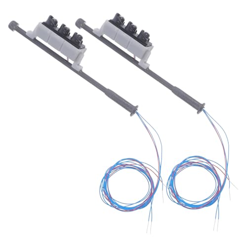 IWOWHERO DIY Miniature Traffic Light for Model Train Gauges Architectural Models