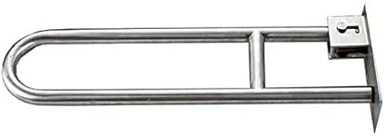 maniglione per doccia in nichel spazzolato