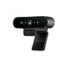 Logitech Brio, webcam Ultra HD para videoconferencias, grabación de videos y transmisión