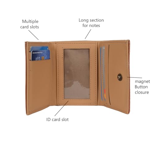 Image of Baggit Women Wallet Xs Size | Ladies Stylish Purse Bag | Credit Card Money Holder