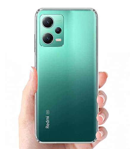 Image of Soft Silicone TPU Back Cover Compatible with Poco X5 5G /Mi Redmi Note 12 5G