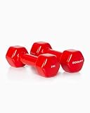 TONIFICATION EFFICACE : Paire d'haltères de 2kg (4kg au total) idéale pour le renforcement musculaire des bras, des épaules et du buste, permettant une progression douce et contrôlée sans risque de blessure pour les articulations.