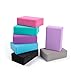 TYLPFH 2PCS Gym Blocks Foam Brick Training Fitness Dance Yoga Auxiliary Tool Stretching Body Shaping Yoga Blocks(Purple)