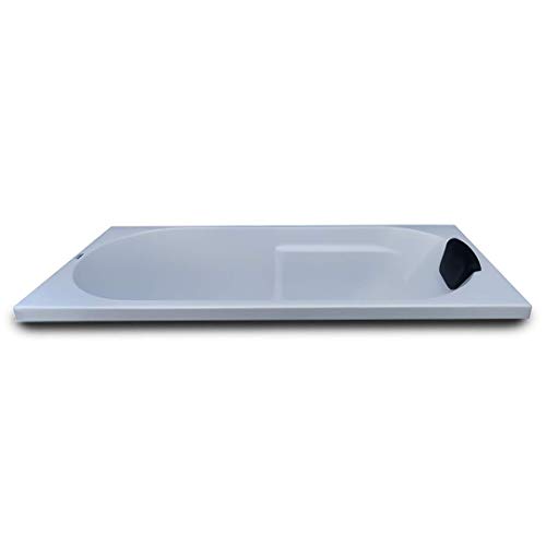 Image of MADONNA Divine Acrylic 5.5 feet Rectangular Bathtub (with Headrest) White