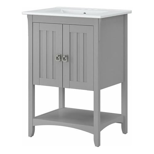 Bush Home Salinas 24W Bathroom Vanity with Sink in Cape