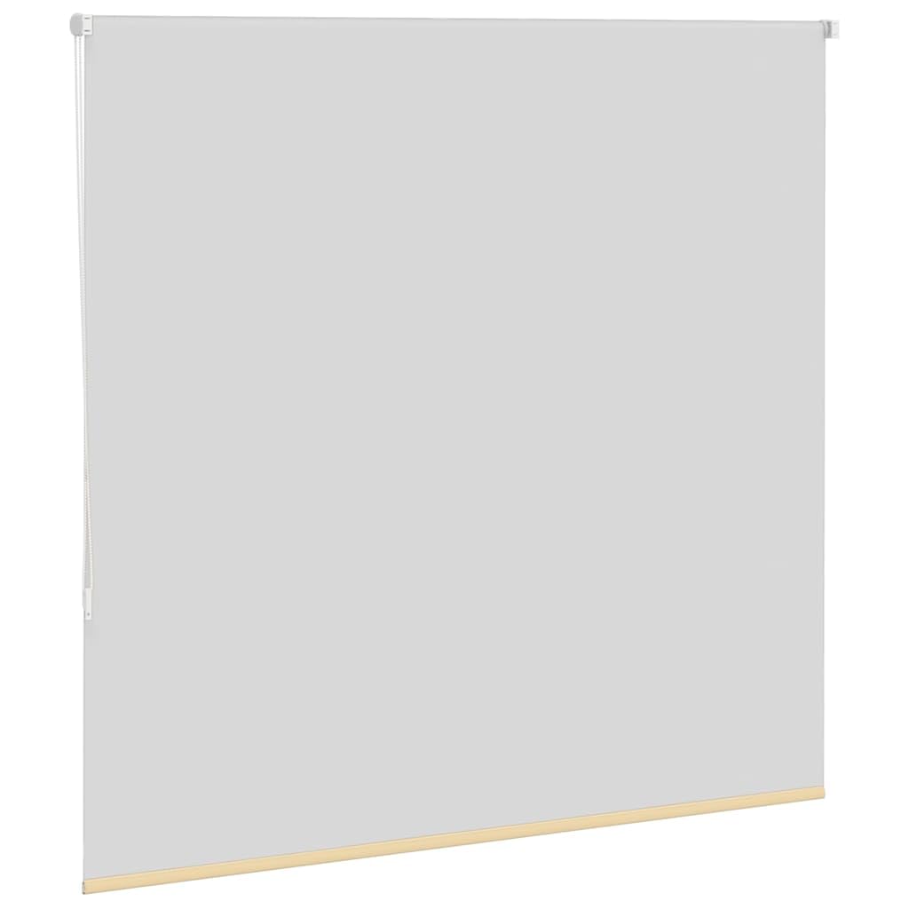 Tenda avvolgibile oscurante, beige, 150 x 150 cm, larghezza del tessuto 146,6 cm, in 100% poliestere, con protezione dalla luce e regolazione del calore, morsetti per spessore del telaio della