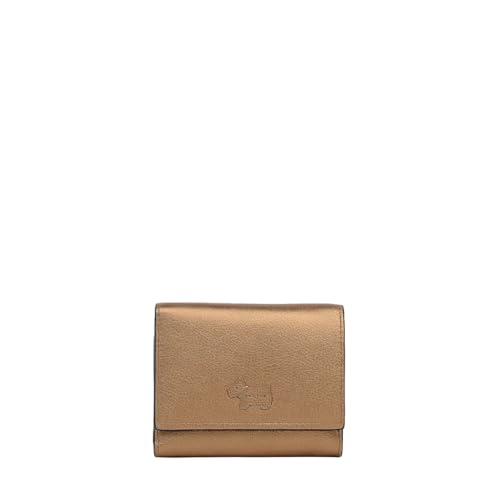 Portefeuille à trois volets Radley en cuir véritable coloris doré olive pour femme moderne