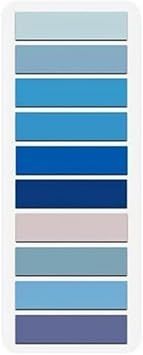 200 Pcs Sticky Index Tabs, Page Markers Notes Tabs Writable and Repositionable Book Flags Tabs Strip Index Tabs for Page Marking Classify File Self-Stick Notes Blue