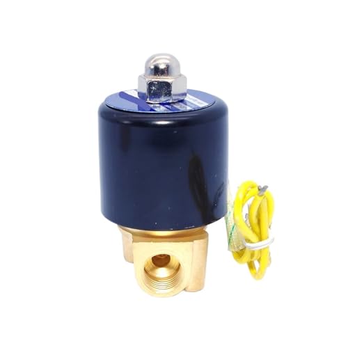 Électrovanne 2W-08K laiton 1/4 vanne solénoïde eau gaz huile 24V 12V - 3