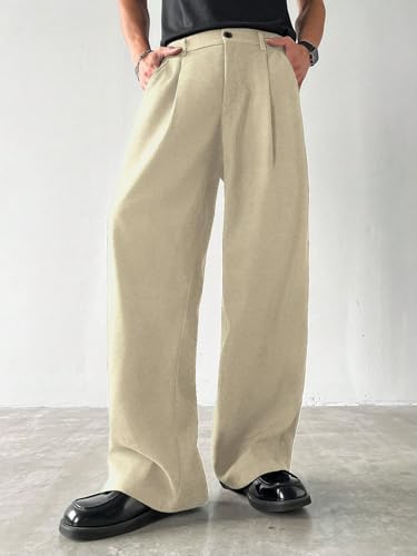 Image of Trillion Mens Formal Pant| Stylish High-Waist Straight Pant for Men