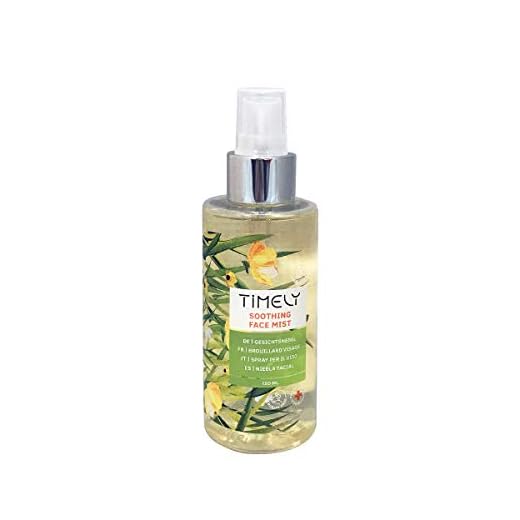 Timely - Bruma facial calmante 2 en 1 tonificante y refrescante, 150 ml