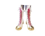 COSGOGO Arashi Chisato/Tang Keke/Hazuki Ren/Heanna Sumire Cosplay Shoes for Game Cos Halloween Women High Heel Anime (10,Arashi Chisato)