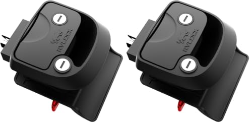 Image of RVLock Griplite RV Door Latch Replacement, Fits Most Campers /Trailers /RVs (Pack of 2)