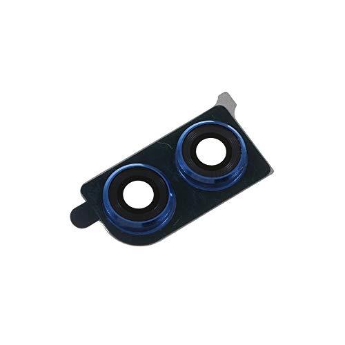 Back Camera Lens Ring Cover with Glass Lens for Huawei Honor 8X (Blue)