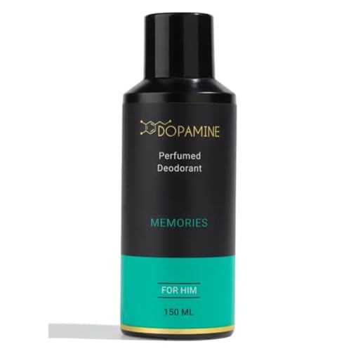 Dopamine Memories Deodorant for Men Long Lasting Smell (150ml) – Body Spray For Man, Premium Men's Deo for Fresh smell | Rich Leather & Mandarin Orange Scent