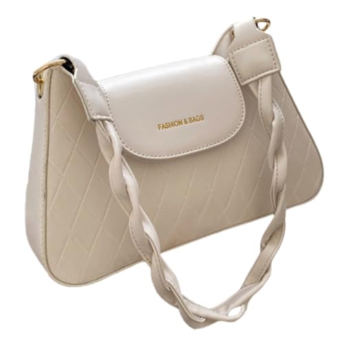 Sac tendance sous les bras et pochette blanche pour femme active