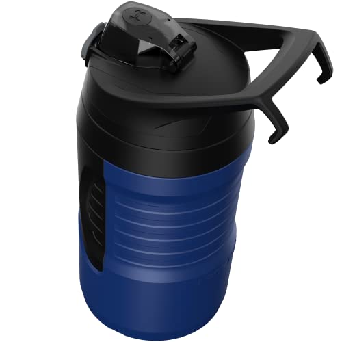 Image of Under Armour 32 oz Insulated Water Bottles - Sports Water Jug with Fence Hook, Leak Resistant for Baseball, Football & More, 32 oz Insulated, Royal