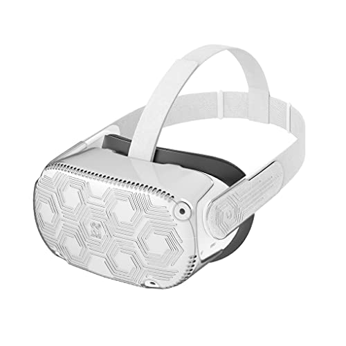 vreplrse Capuchon de protection détachable pour coque de protection de réalité virtuelle, Blanc Cover