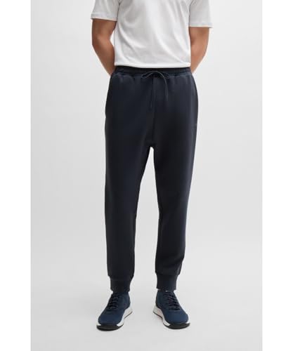 Jogging ajusté en coton stretch - vue 4