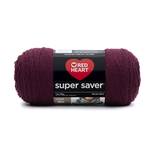 Image of Red Heart Super Saver Yarn - Claret